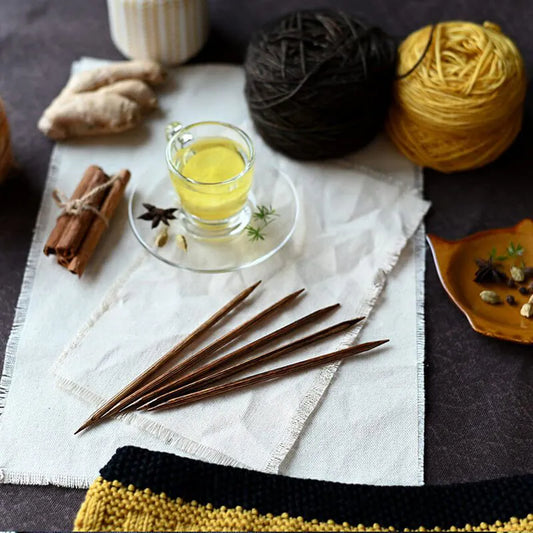 KnitPro - Ginger Double Pointed Needles (Wood)