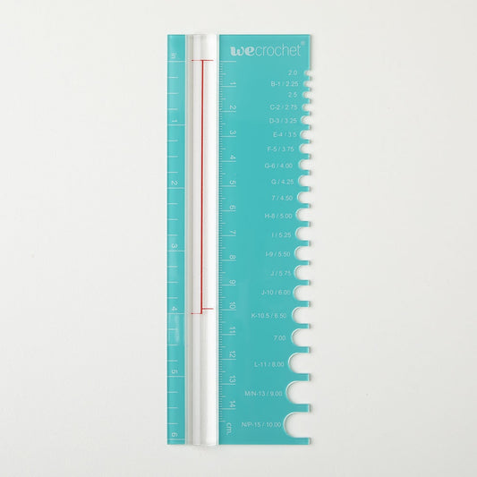 We Crochet - View Sizer Gauge Ruler